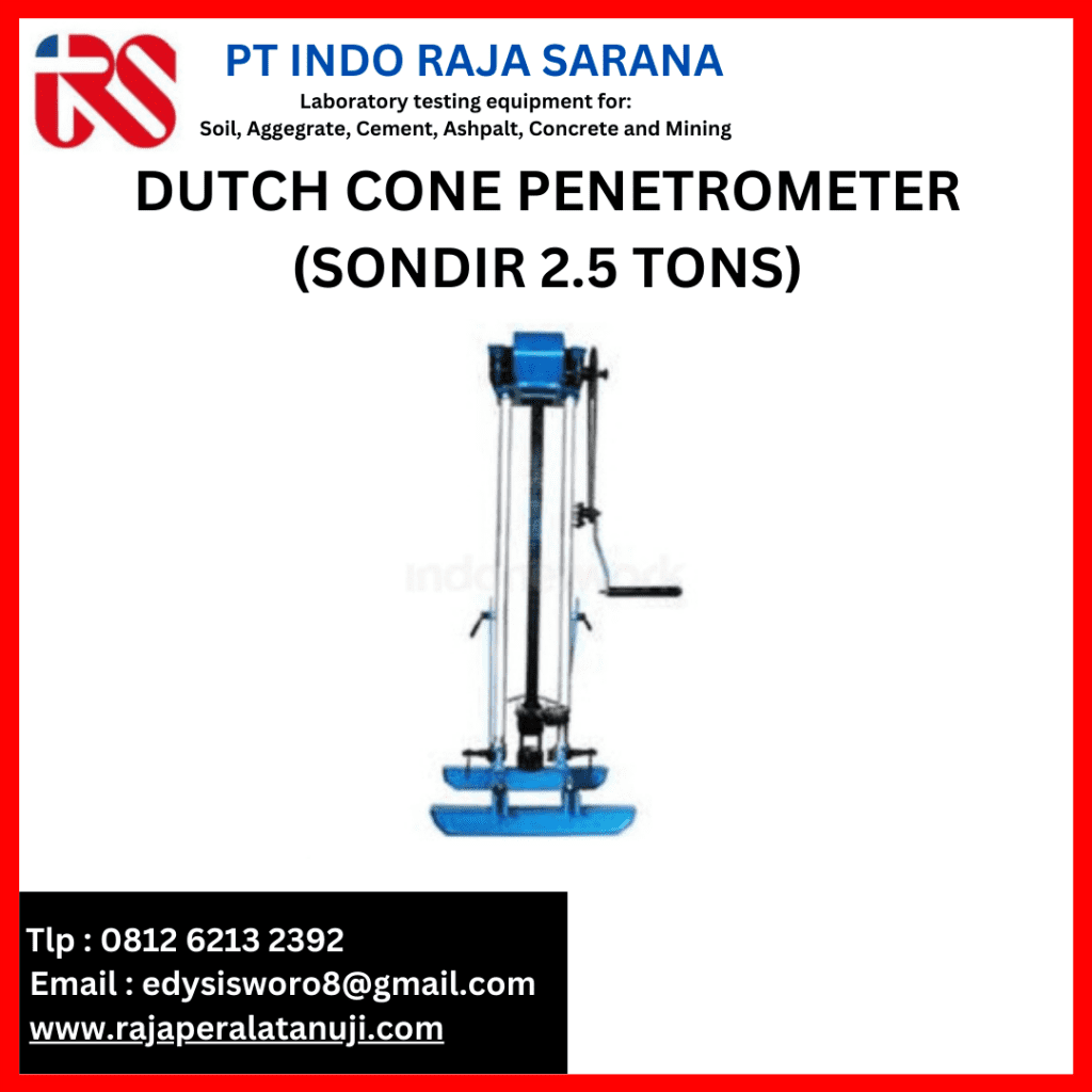 4 Dutch Cone Penetrometer (Sondir 2.5 tons) PT Indo raja sarana